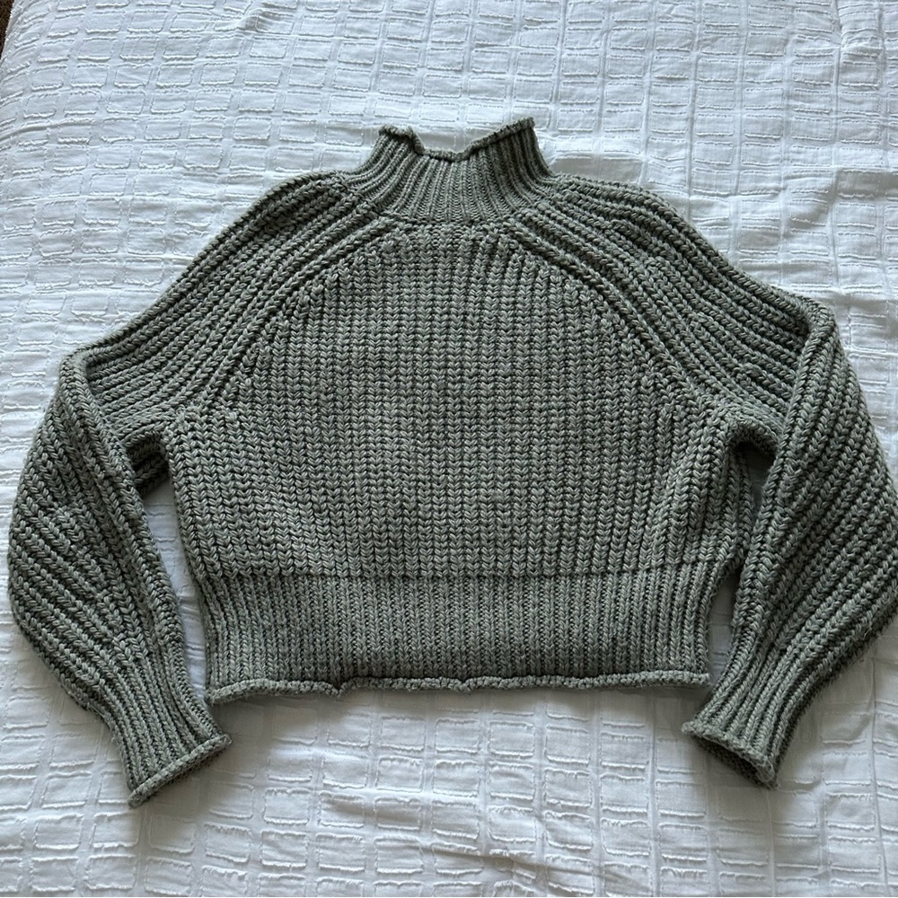 H&M Sage Green Sweater